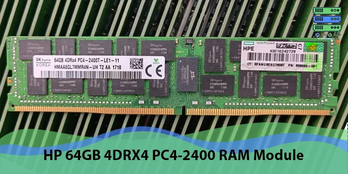 رم سرور HP 64GB 4DRX4 PC4-2400 قیمت و خرید رم سرور HP 64GB 4DRX4 PC4-2400 با پارت نامبر 805358-B21