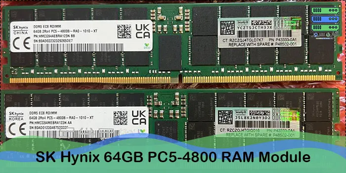 قیمت و خرید رم سرور 64GB Dual Rank DDR5-4800 هاینیکس | 02128428844