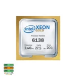 سی پی یو سرور Intel Xeon Gold 6138 Processor