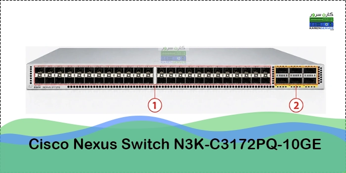  پنل جلو سوئیچ نکسوس سیسکو N3K-C3172PQ-10GE | کارن سرور - 02128428844